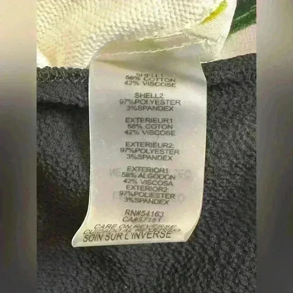 KARL LAGERFELD Cropped Feminine Cardigan  Pearl Buttons Ribbed and Floral Back - Picture 2 of 8